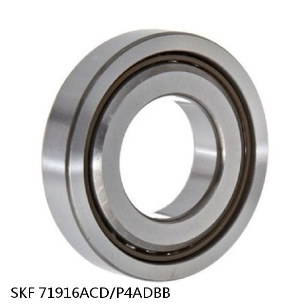 71916ACD/P4ADBB SKF Super Precision,Super Precision Bearings,Super Precision Angular Contact,71900 Series,25 Degree Contact Angle