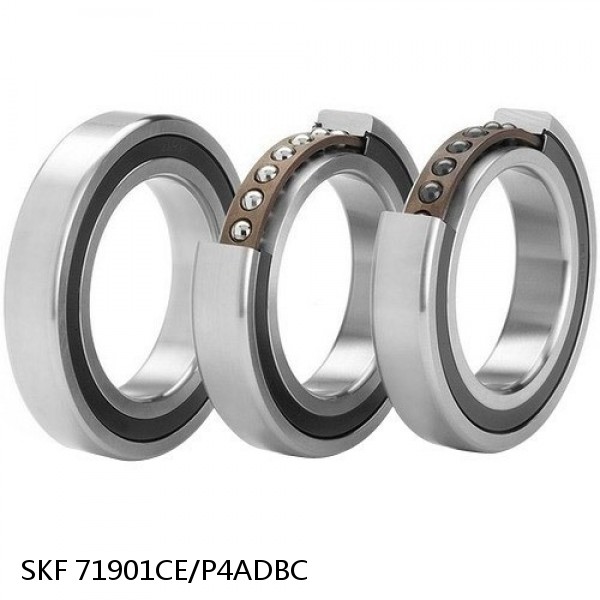 71901CE/P4ADBC SKF Super Precision,Super Precision Bearings,Super Precision Angular Contact,71900 Series,15 Degree Contact Angle