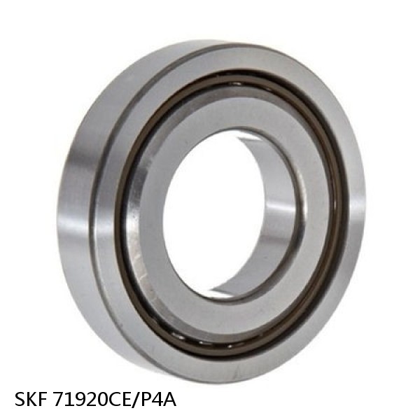 71920CE/P4A SKF Super Precision,Super Precision Bearings,Super Precision Angular Contact,71900 Series,15 Degree Contact Angle