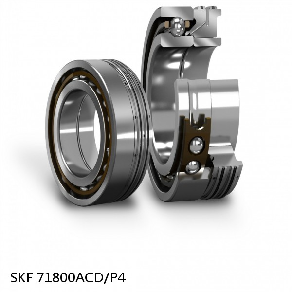 71800ACD/P4 SKF Super Precision,Super Precision Bearings,Super Precision Angular Contact,71800 Series,25 Degree Contact Angle