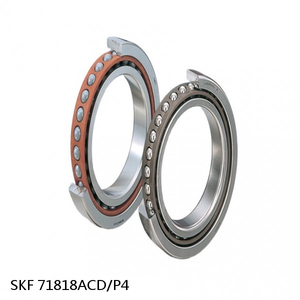 71818ACD/P4 SKF Super Precision,Super Precision Bearings,Super Precision Angular Contact,71800 Series,25 Degree Contact Angle