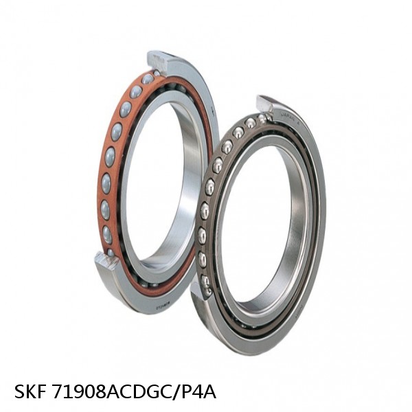 71908ACDGC/P4A SKF Super Precision,Super Precision Bearings,Super Precision Angular Contact,71900 Series,25 Degree Contact Angle