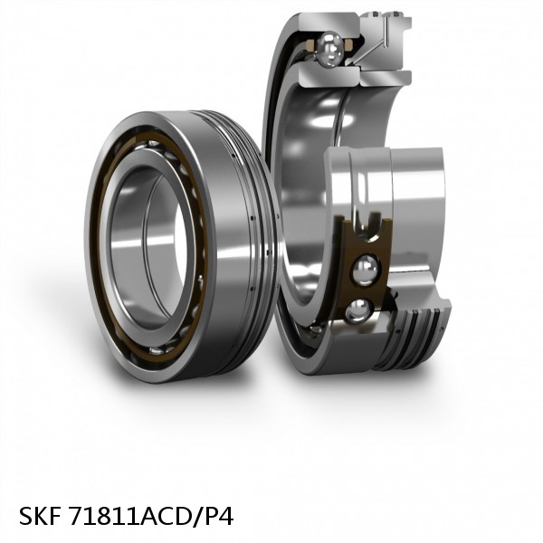 71811ACD/P4 SKF Super Precision,Super Precision Bearings,Super Precision Angular Contact,71800 Series,25 Degree Contact Angle