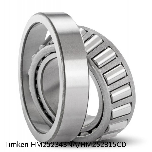 HM252343NA/HM252315CD Timken Tapered Roller Bearing